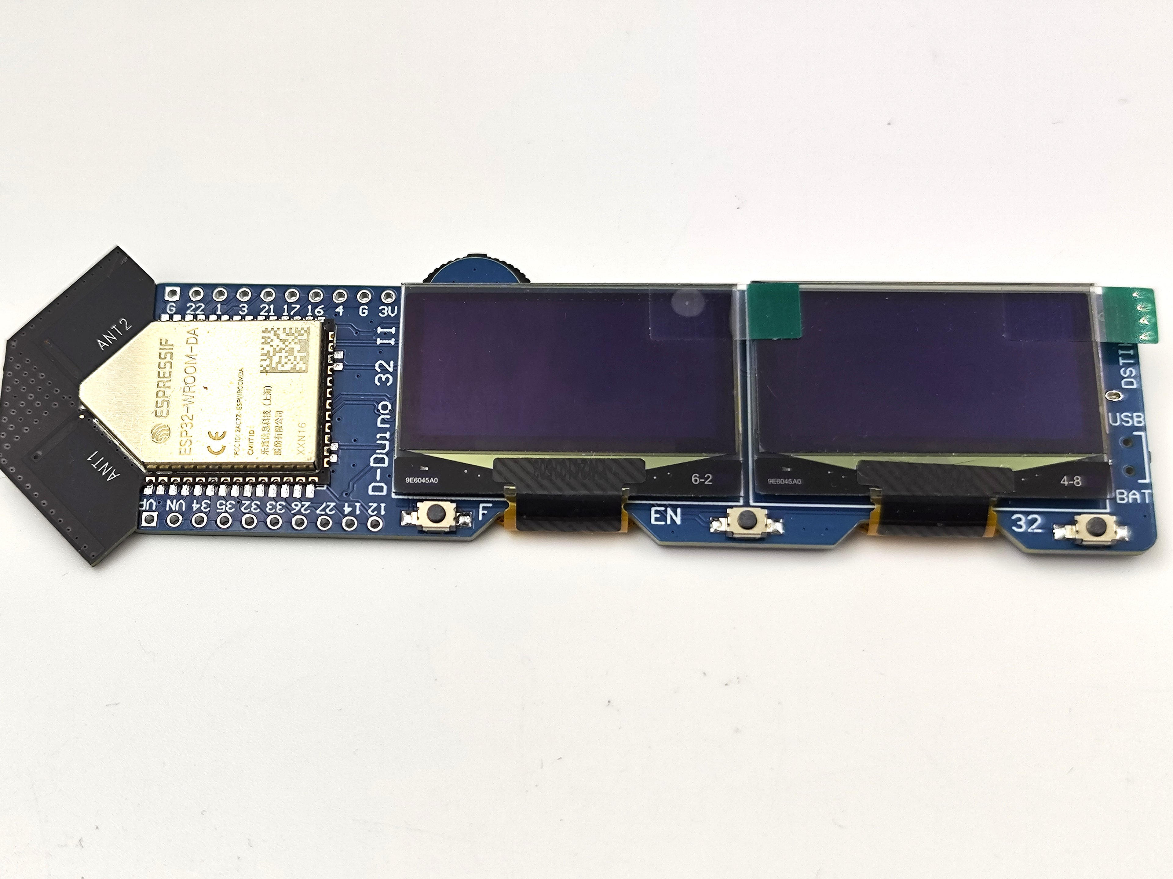 DSTIKE D-duino-32 II Dual Screen ESP32-WROOM-DA