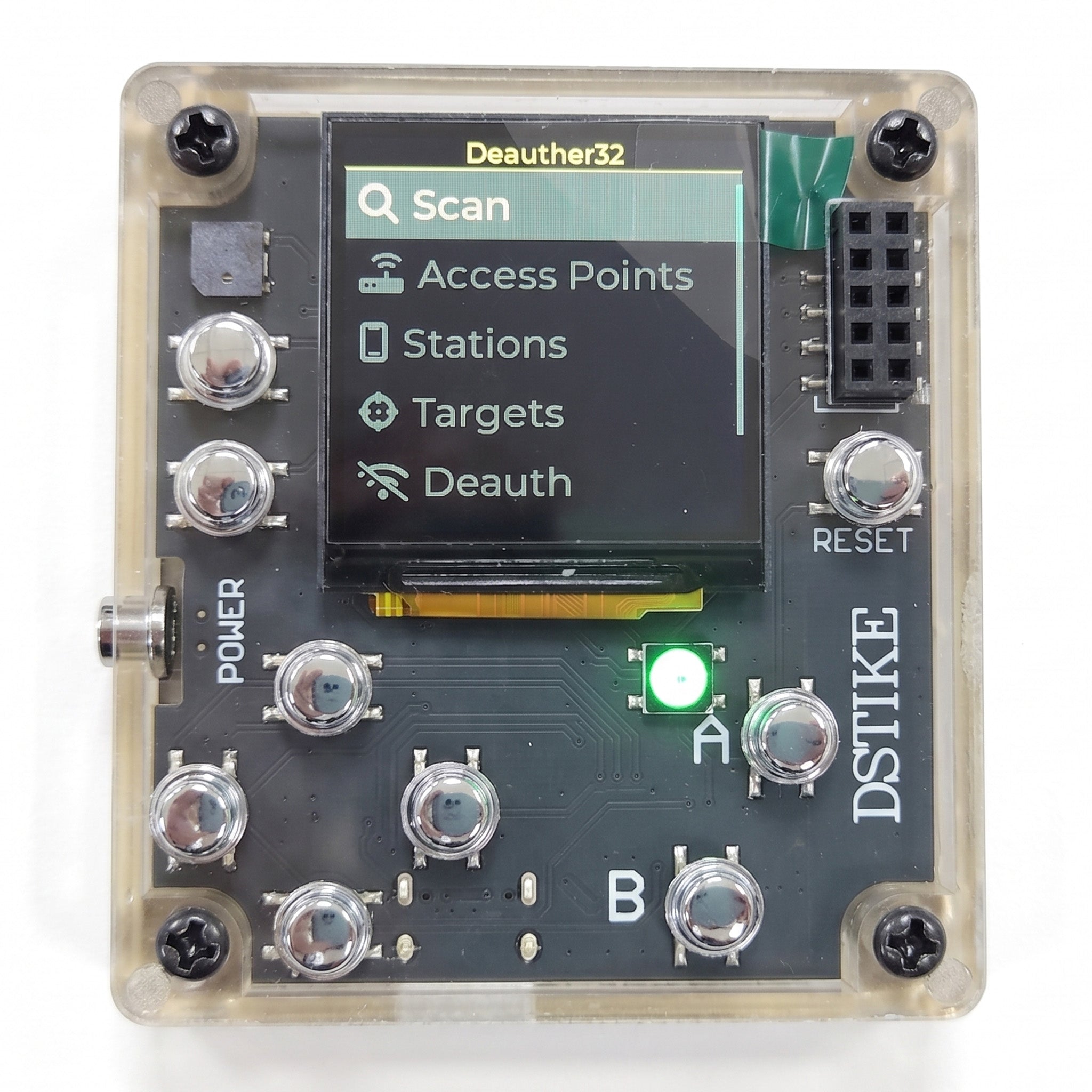 DSTIKE HackHeld32 II （ESP32S3） 2.4G Wi-Fi Attack Security Geek Device