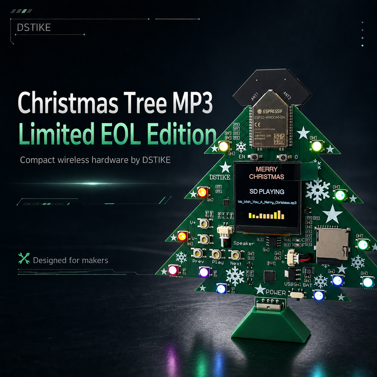 DSTIKE Christmas Tree MP3: Limited EOL Edition