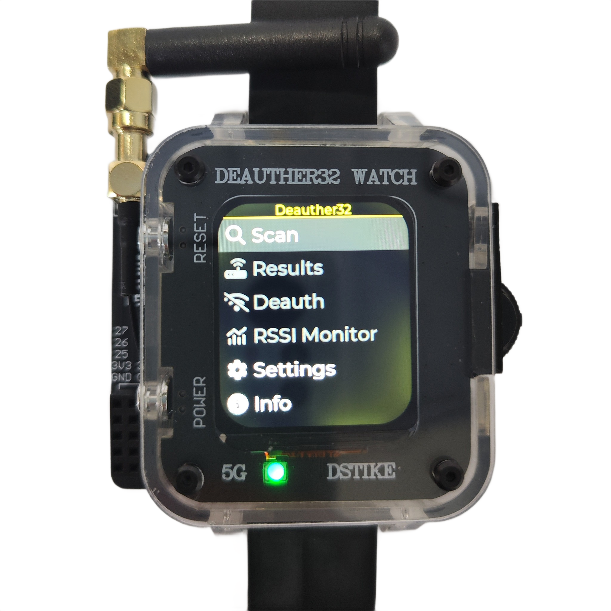 Deauther32 Watch Max — The Ultimate Wireless Security Testing Watch