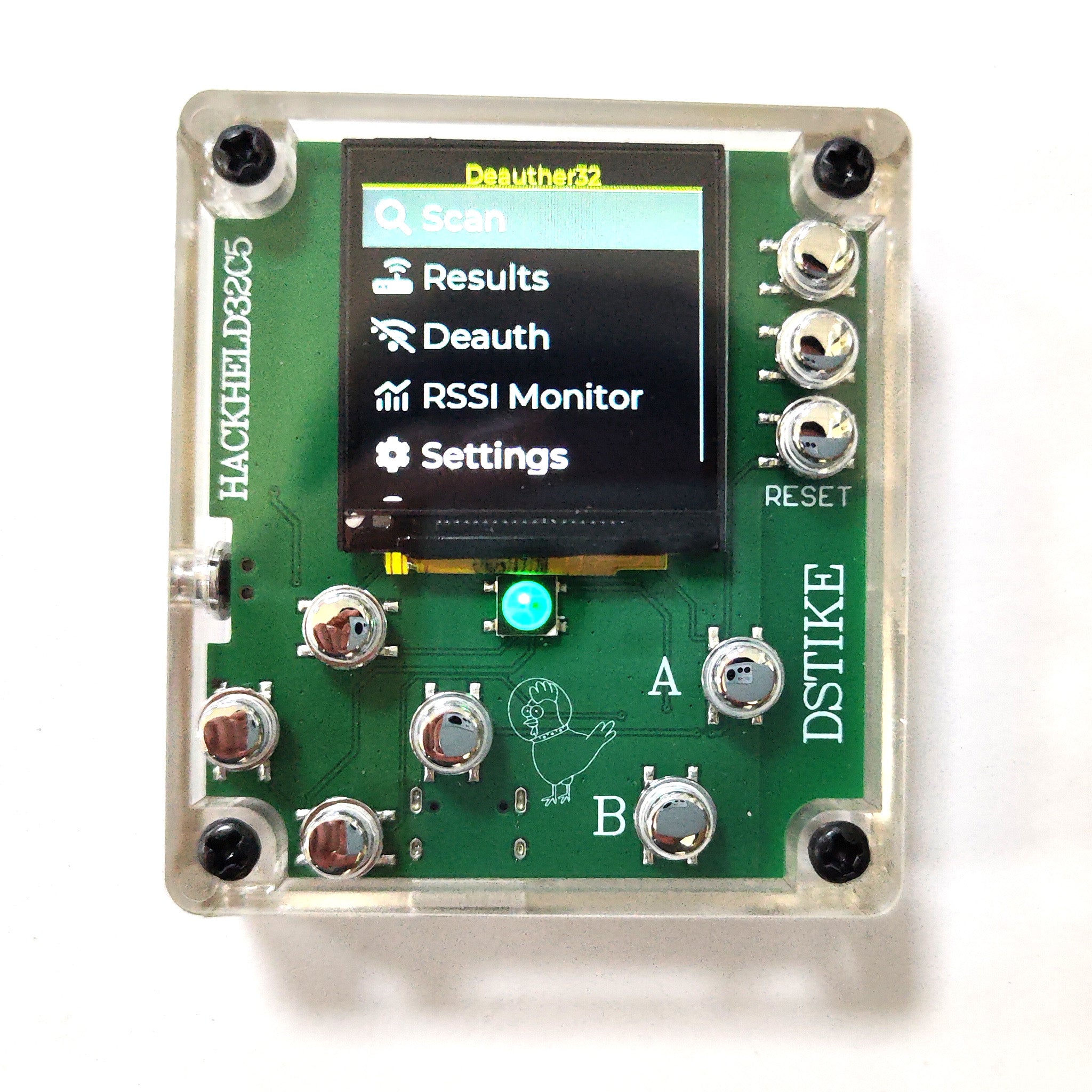 DSTIKE HackHeldC5: The Ultimate ESP32-C5 Handheld Development Tool