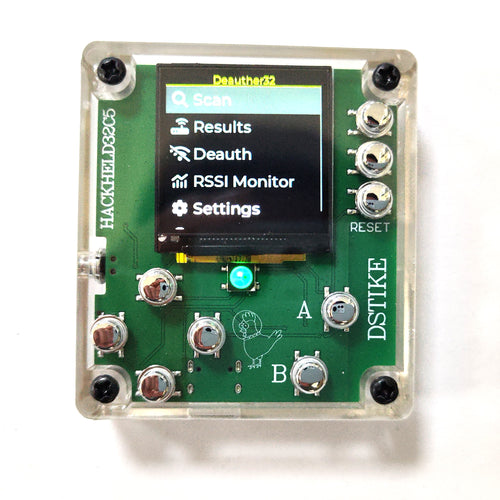 DSTIKE HackHeldC5: La Finfina ESP32-C5 Manaparata Disvolva Ilo

