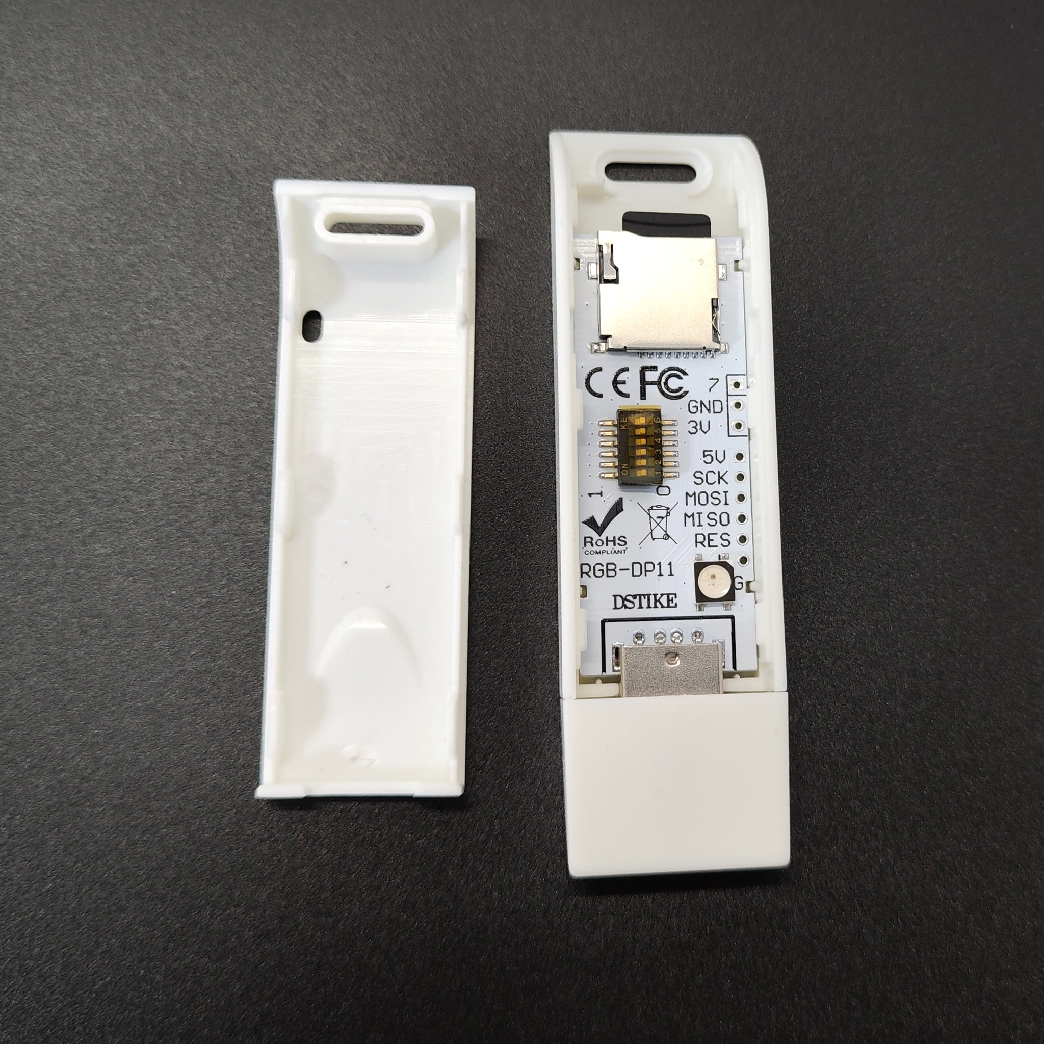 DSTIKE WHITE DUCKY II BadUSB Script Injector（Support 64 Scripts）| HID Injection & Pentest Tool