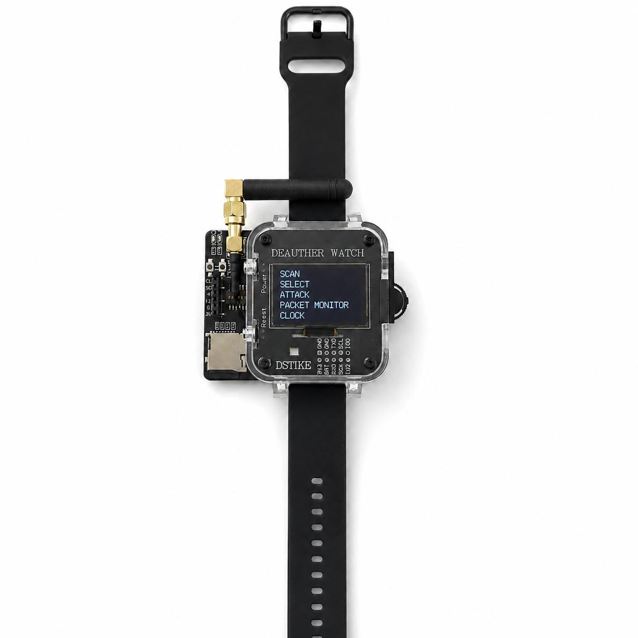 DSTIKE Deauther Watch Z II - ESP8266 + Atmega32u4