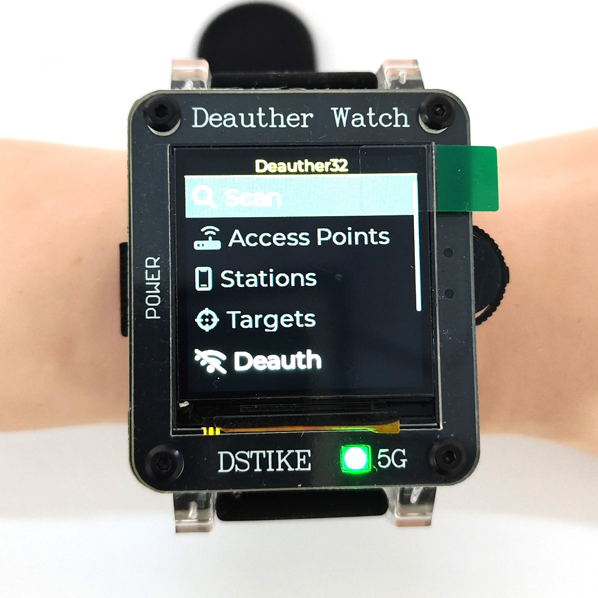 DSTIKE Deauther Watch X -5G（ESP32C5）