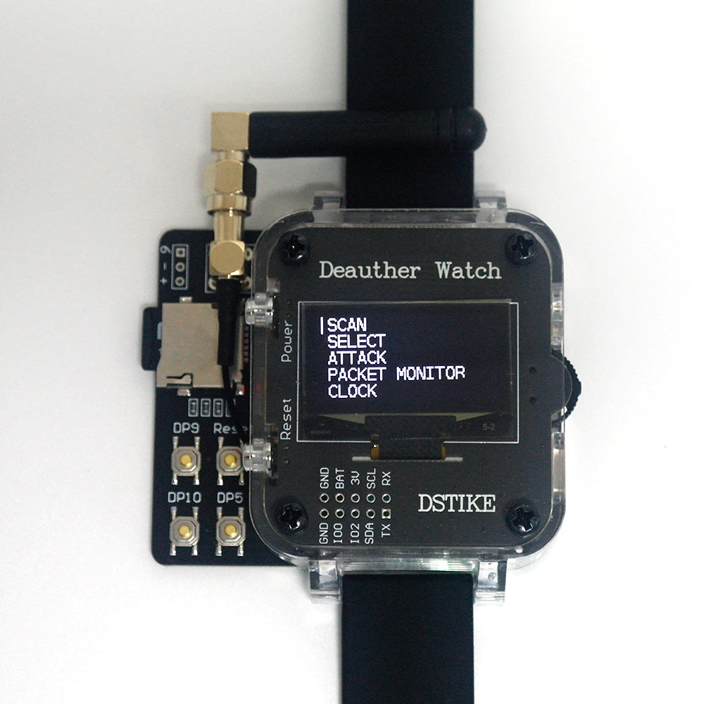 Instructions de la montre DSTIKE WATCHV4 Deauther