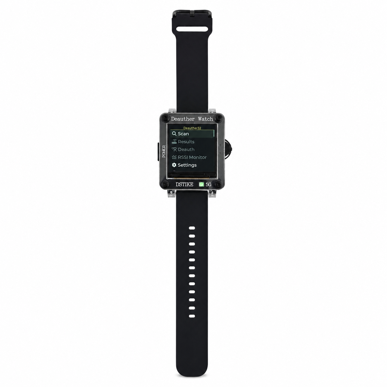 DSTIKE Deauther32 Watch MINI — ESP32-C5 Dual-Band Watch