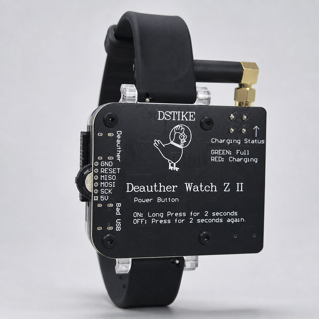 DSTIKE Deauther Watch Z II - ESP8266 + Atmega32u4