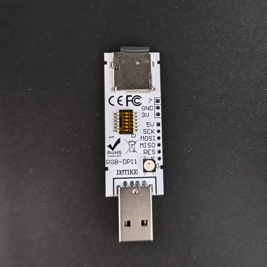 DSTIKE WHITE DUCKY II BadUSB Script Injector（Support 64 Scripts）| HID Injection & Pentest Tool