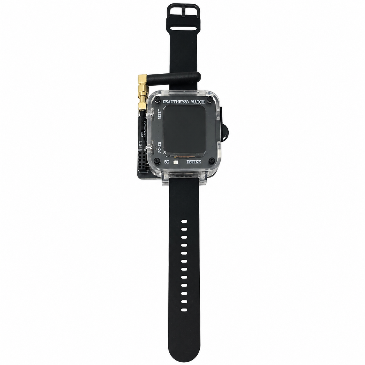DSTIKE Deauther32 Watch MAX — ESP32-C5 Dual-Band Watch