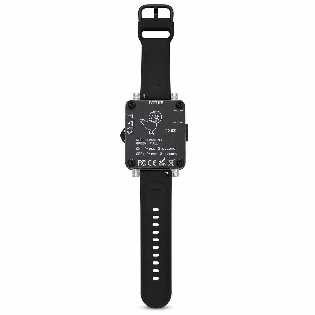 DSTIKE Deauther32 Watch MINI — ESP32-C5 Dual-Band Watch