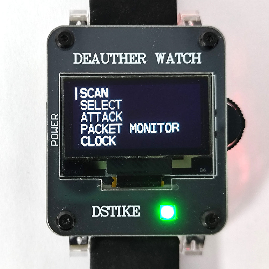 DSTIKE Deauther Watch X | ESP8266  Development Watch