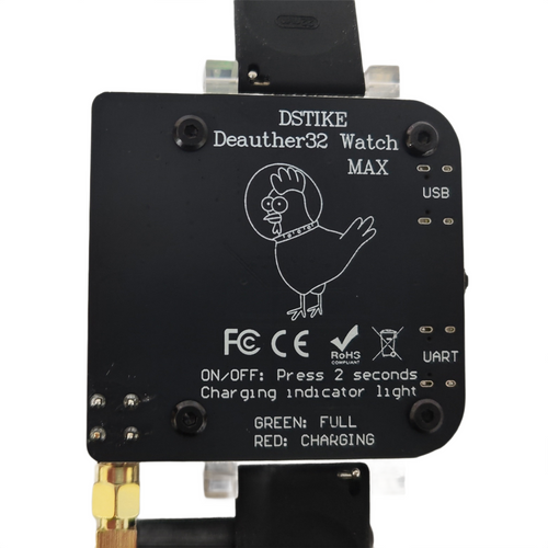 Deauther32 Watch Max — The Ultimate Wireless Security Testing Watch