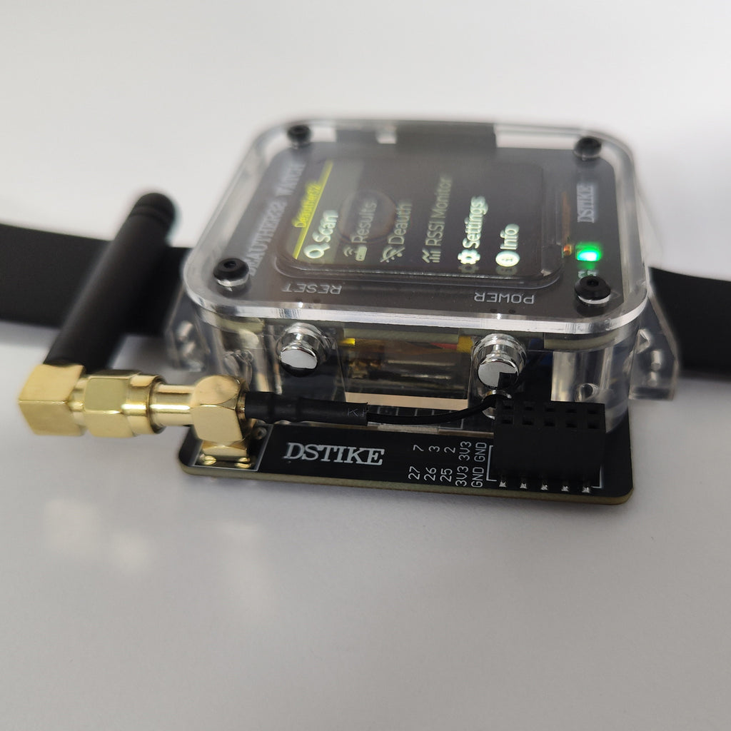 Deauther32 Watch Max — The Ultimate Wireless Security Testing Watch