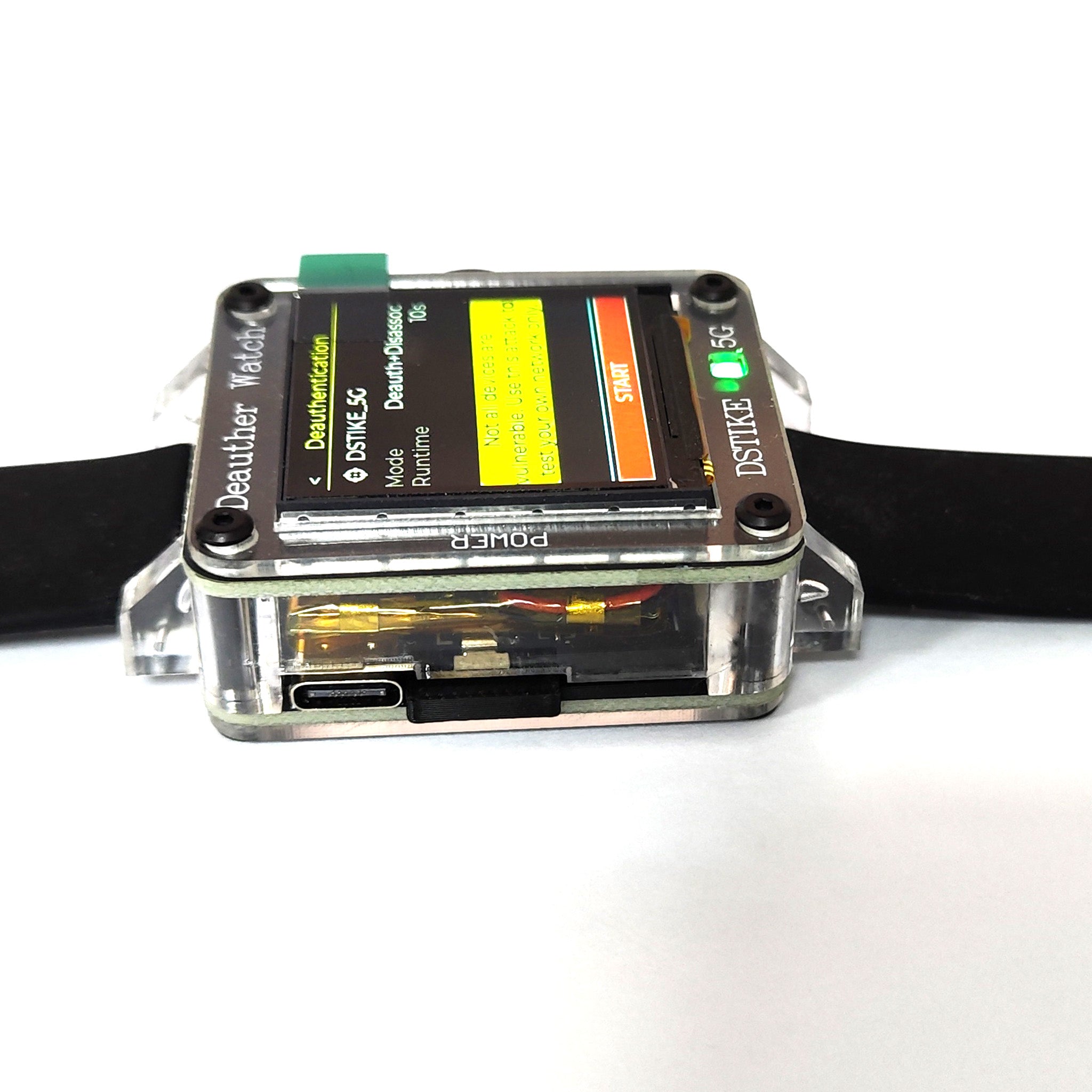 DSTIKE Deauther Watch X -5G（ESP32C5）