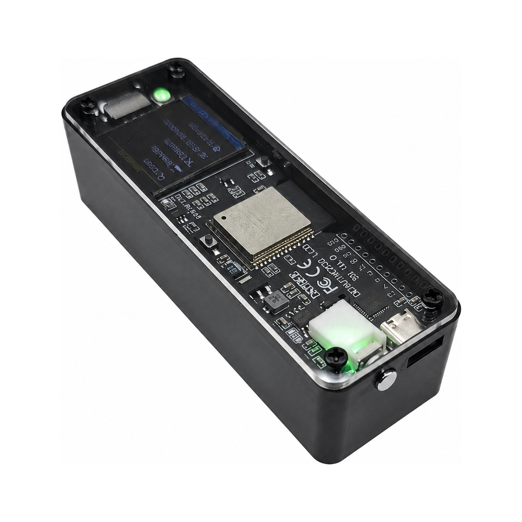 DSTIKE Deauther32 LCD Kit — ESP32-C5 Dual-Band Wi-Fi Assessment Kit