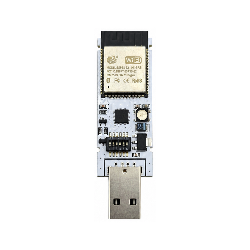 DSTIKE White Ducky S3 – ESP32-S3 Wi-Fi USB Automation Board