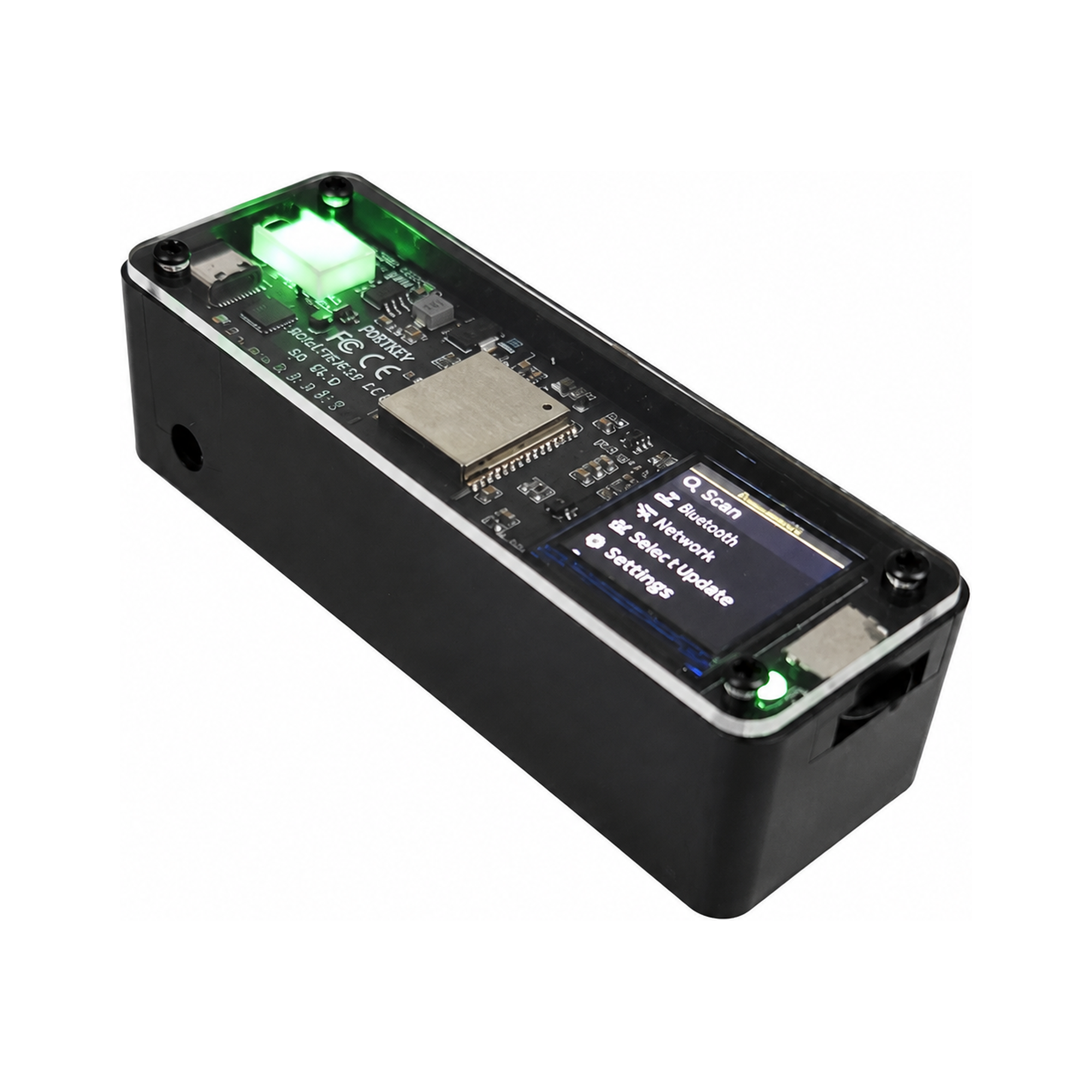 DSTIKE Deauther32 LCD Kit — ESP32-C5 Dual-Band Wi-Fi Assessment Kit