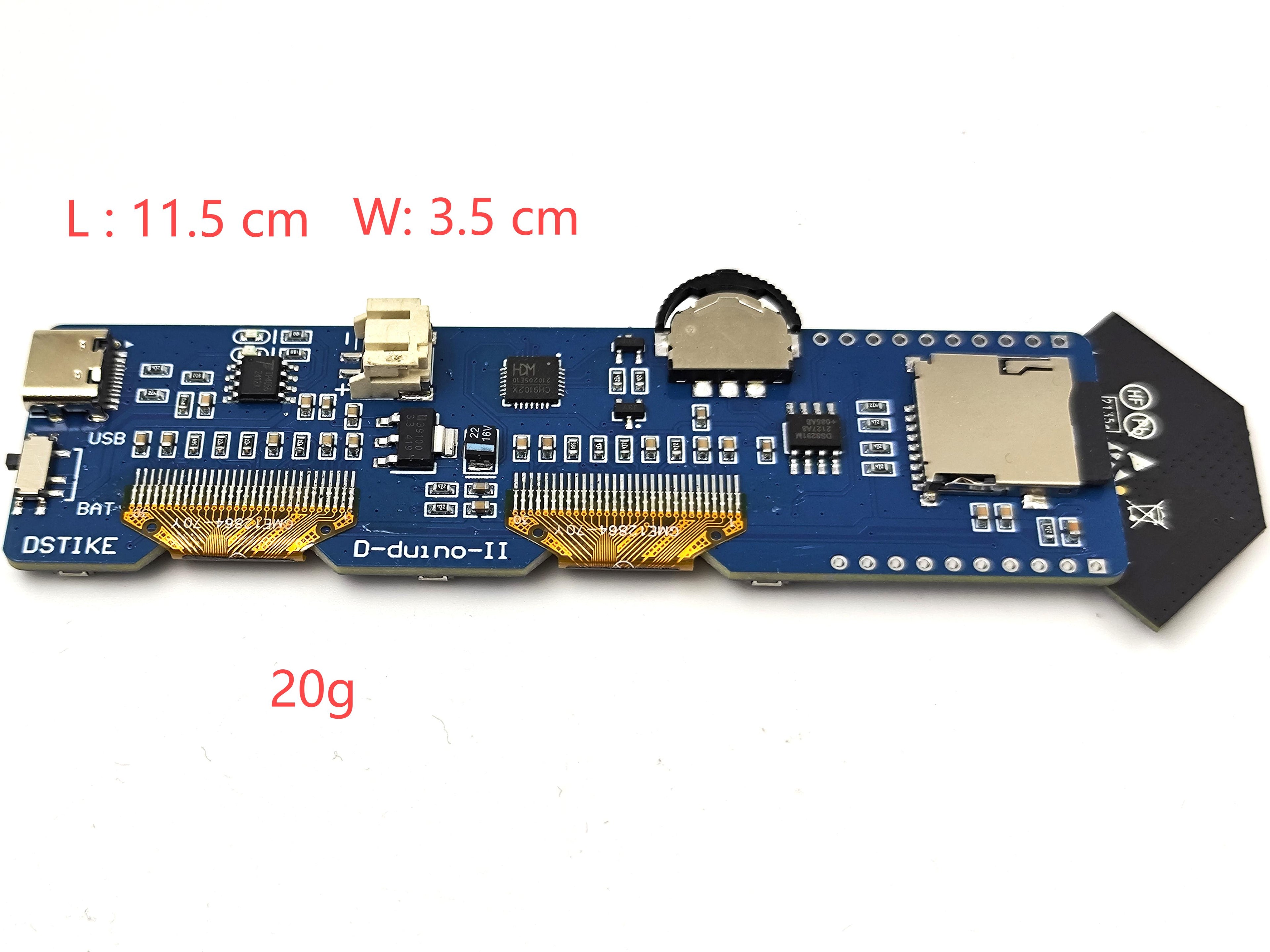 DSTIKE D-duino-32 II Dual Screen ESP32-WROOM-DA