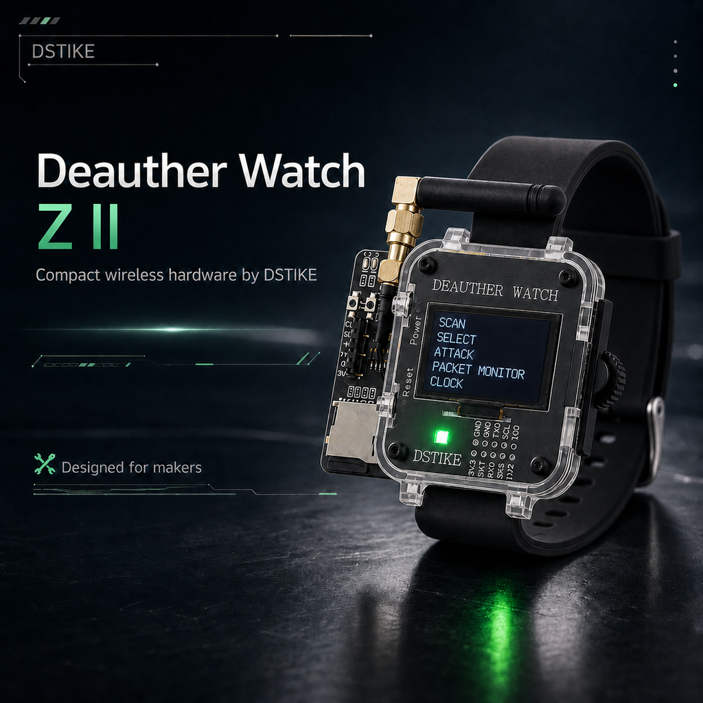 DSTIKE Deauther Watch Z II - ESP8266 + Atmega32u4