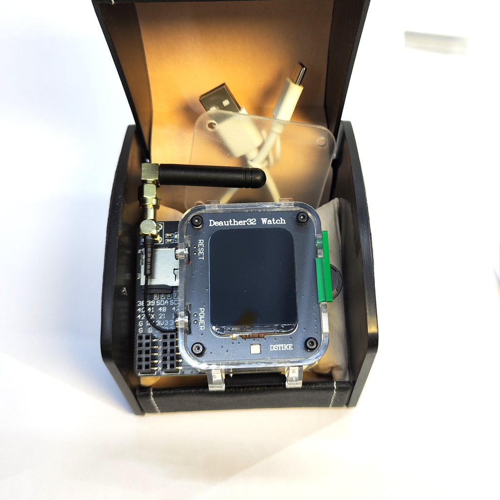 DSTIKE Deauher 32 Watch SE(ESP32S3) 2.4G Wi-Fi Attack Security Testing Geek Watch V2