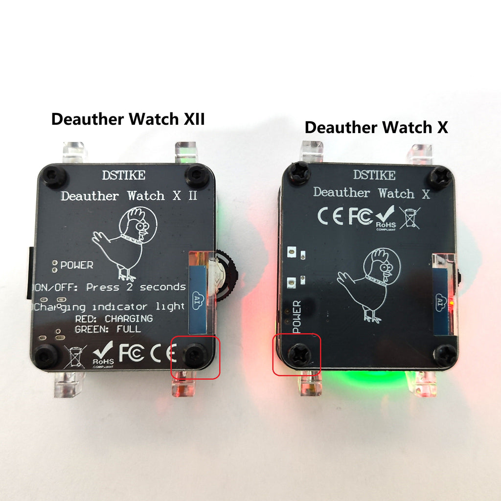 Deauther Watch X II - ESP8266 Development Watch