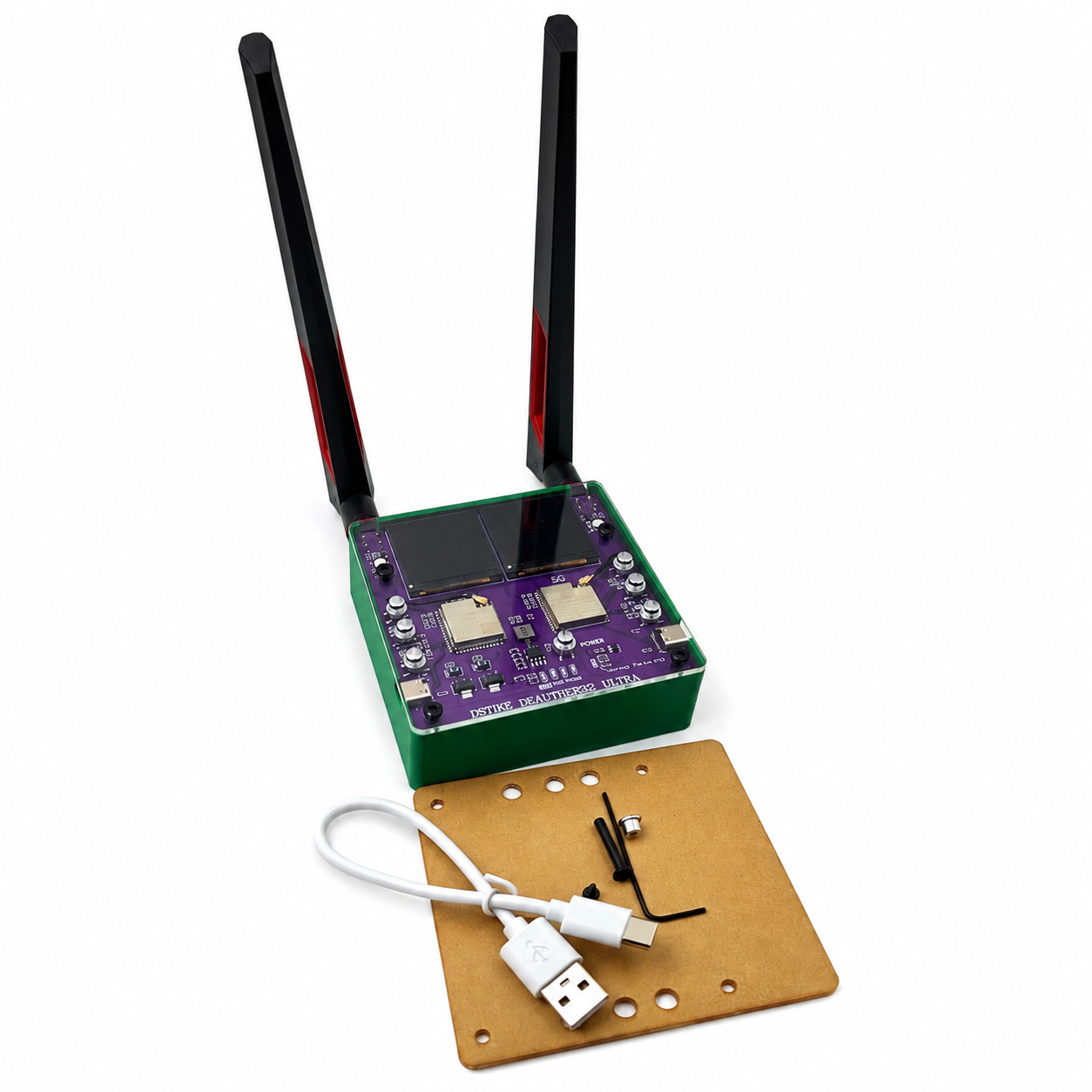 DSTIKE Deauther32 Ultra — ESP32-S3 + ESP32-C5