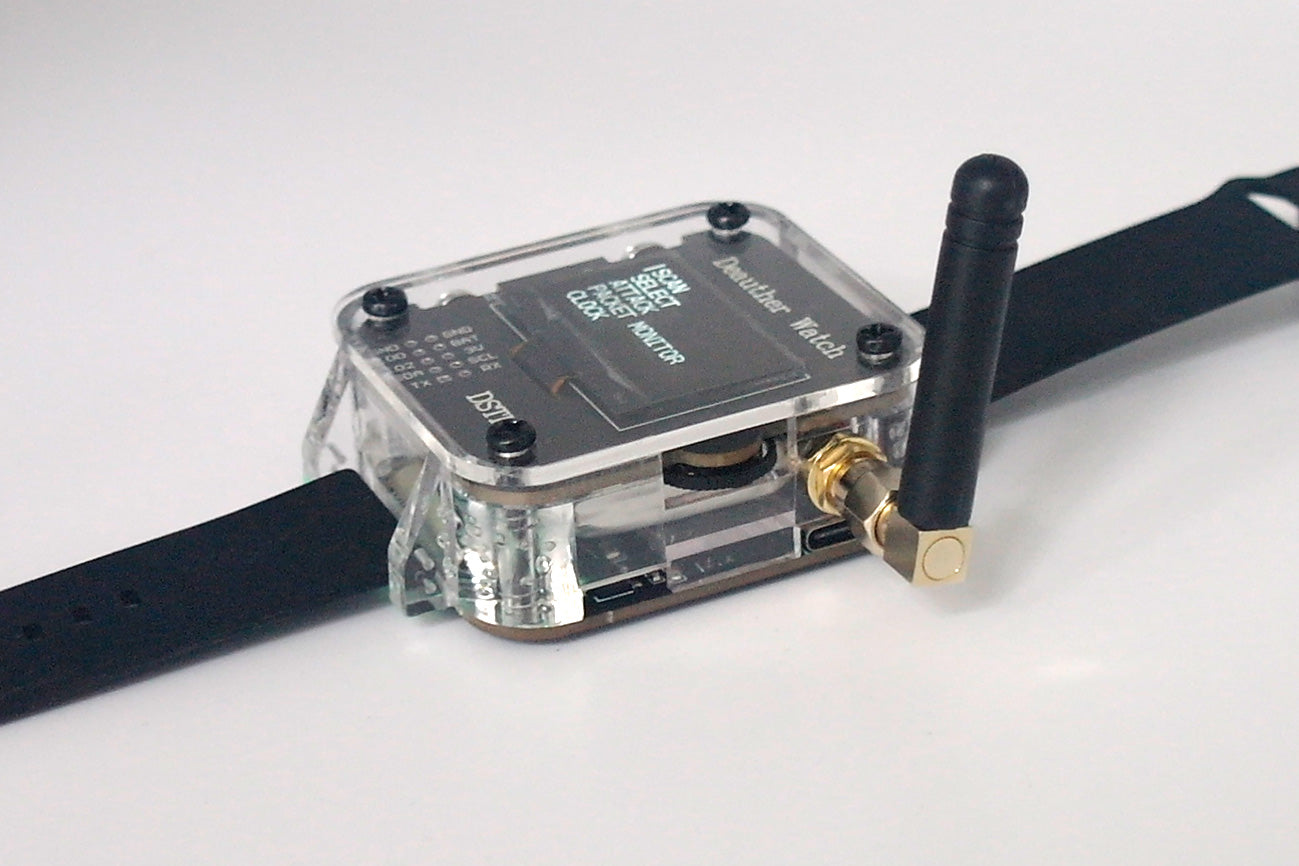 AURSINC DSTIKE WiFi Deauther & Bad USB Watch V4 ESP8266&Atmega32u4 Plaque  de développement programmable, Outil d'attaque/contrôle/test