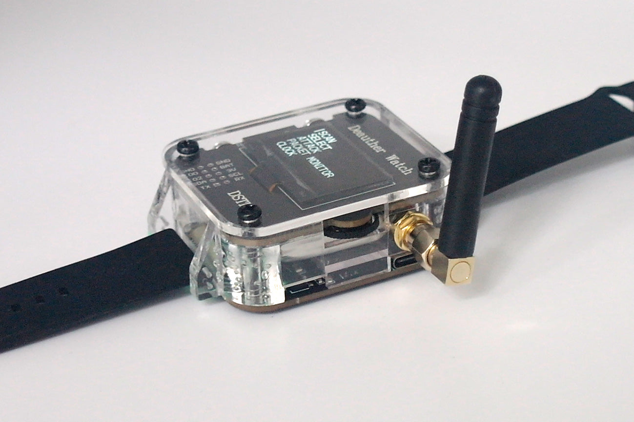 DSTIKE DEAUTHER WATCH Hacker Watch SecureWatch HackerGuard Watch