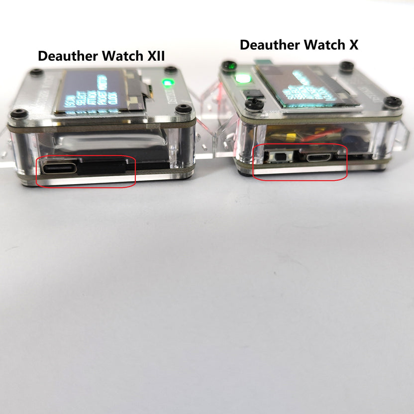 Deauther Watch X II - 2.4G Wi-Fi Security Testing Geek Watch – DSTIKE