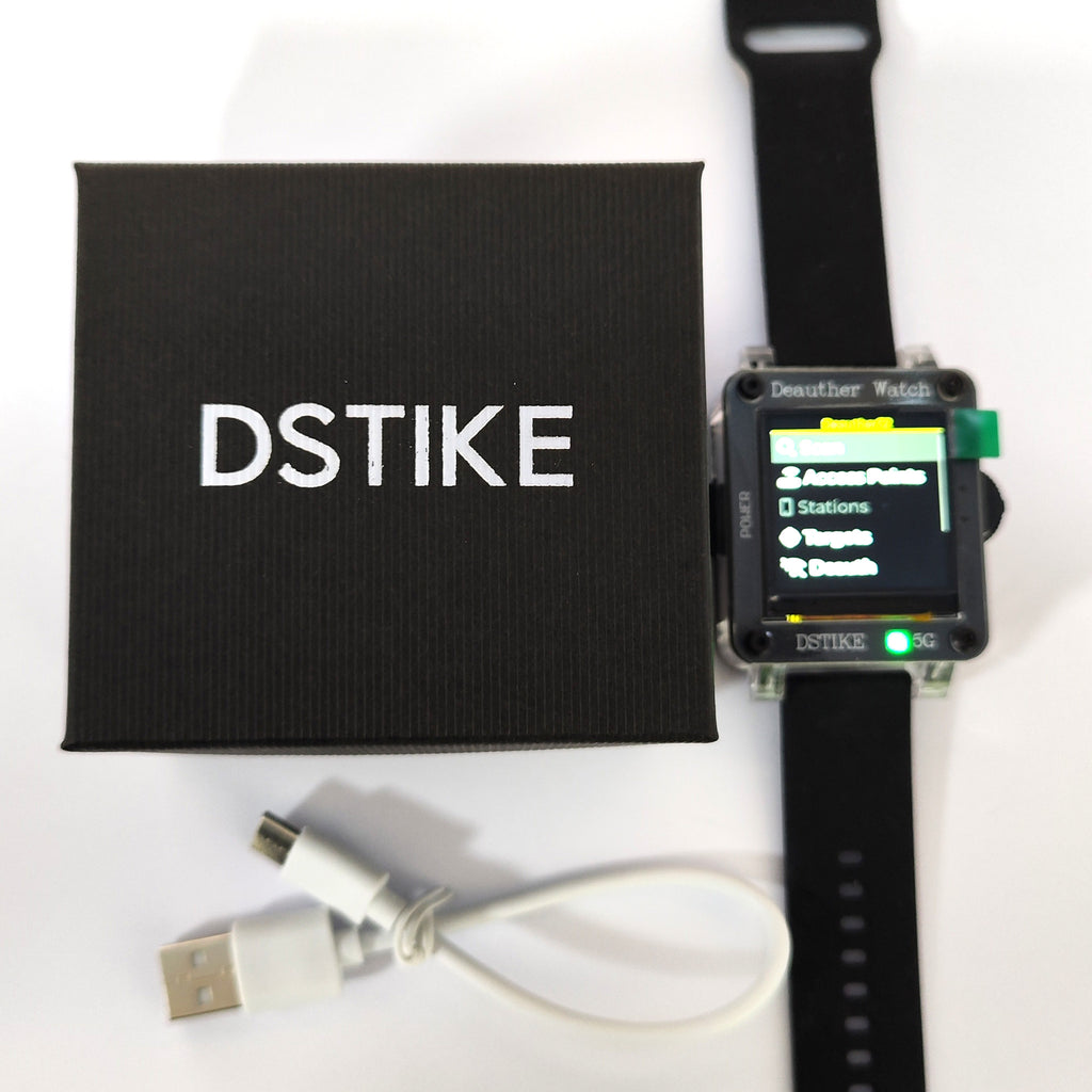 DSTIKE Deauther Watch X -5G（ESP32C5）