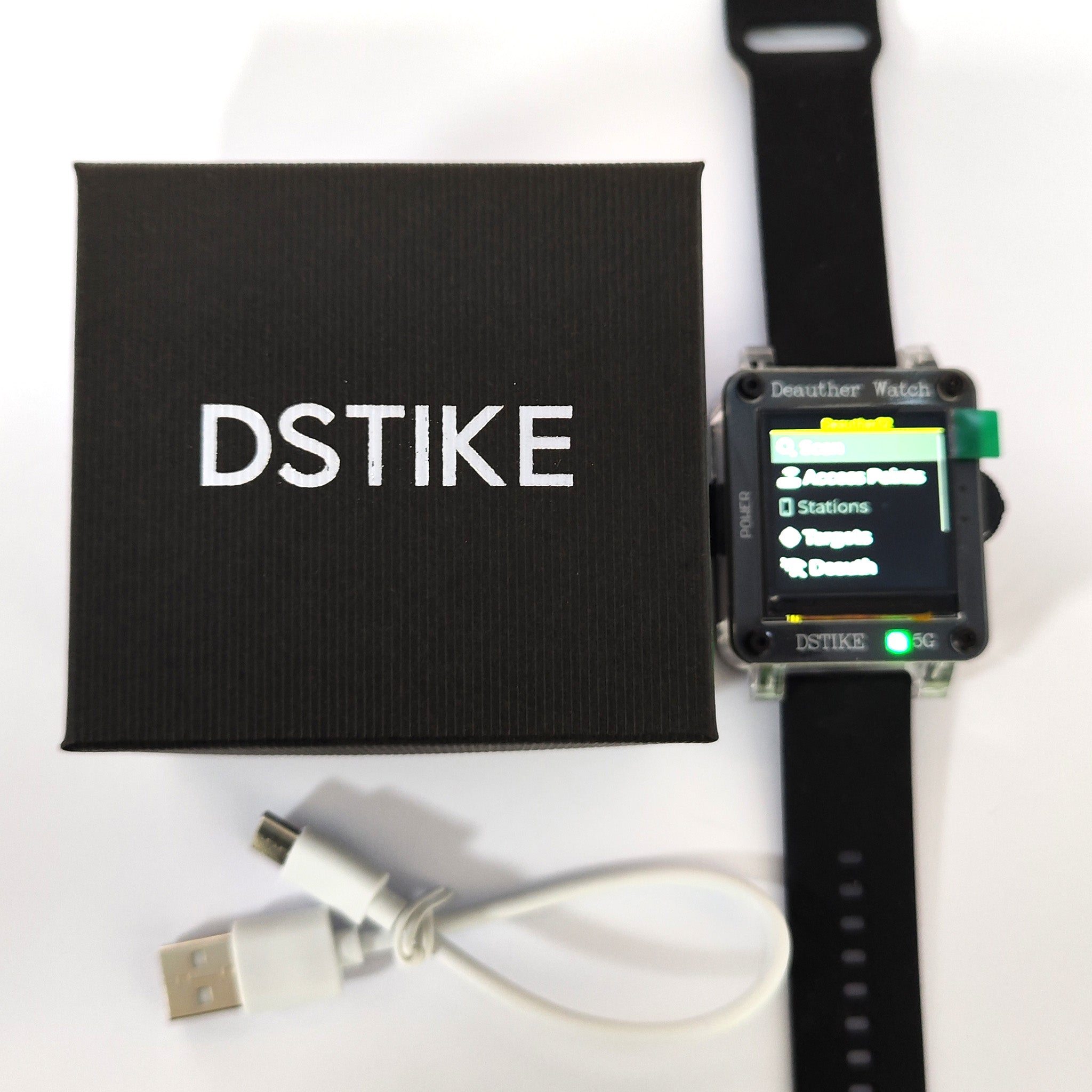DSTIKE Deauther Watch X -5G（ESP32C5）