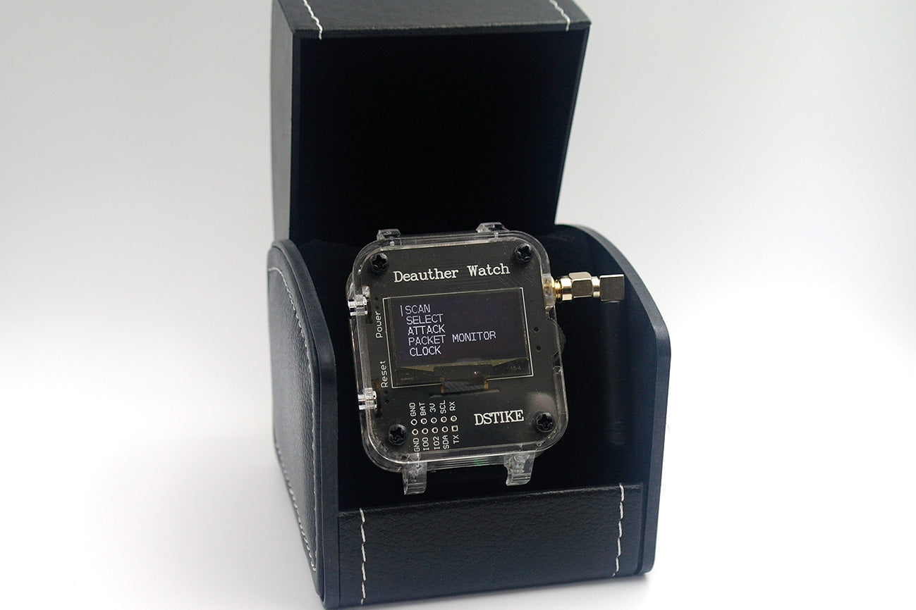 DSTIKE DEAUTHER WATCH Hacker Watch SecureWatch HackerGuard Watch