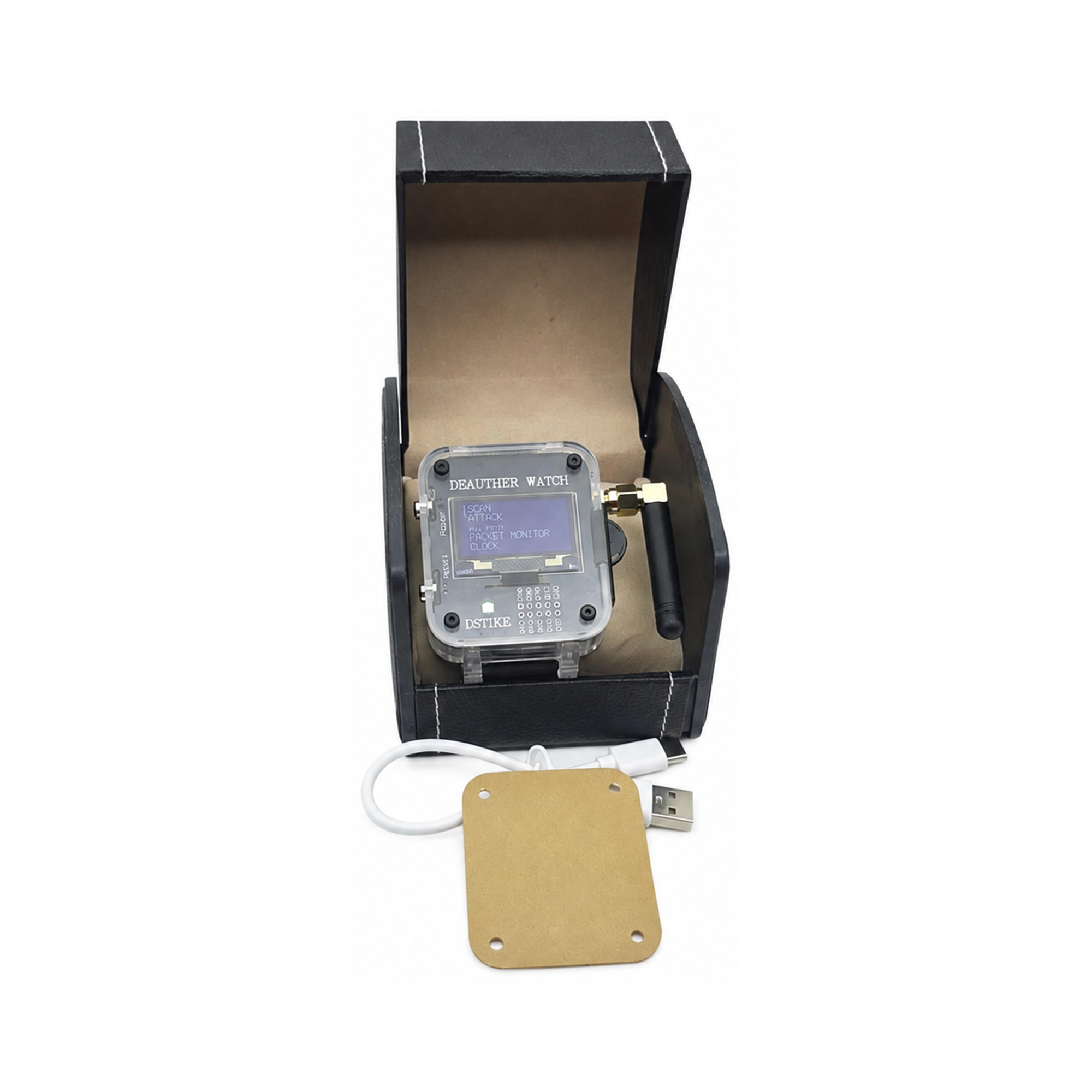 DSTIKE Deauther Watch Y II  — ESP8266 Wi-Fi Testing Tool