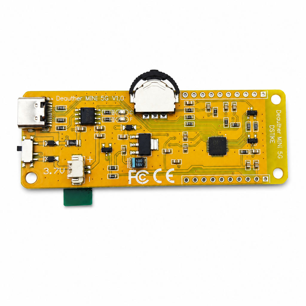 DSTIKE Deauther32 MINI 5G — ESP32-C5 Dual-Band