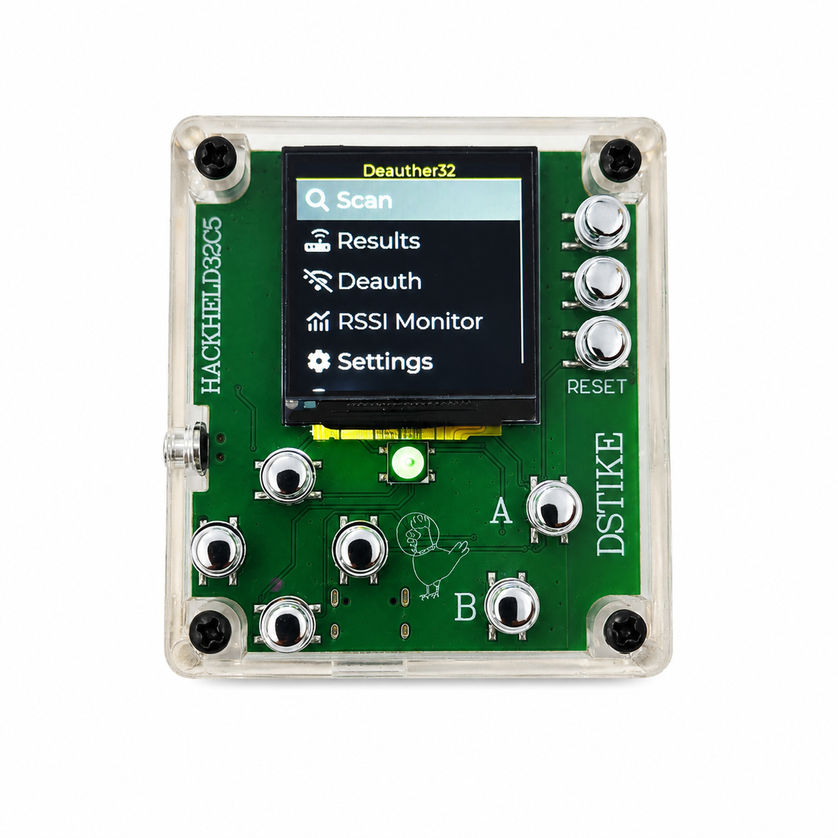 DSTIKE HackHeld32C5 — ESP32-C5 Dual-Band Handheld Tool