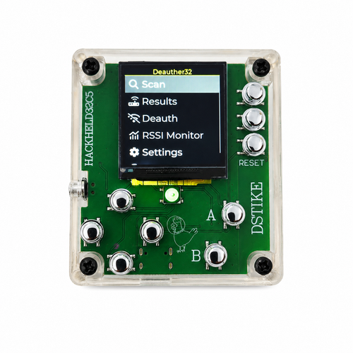 DSTIKE HackHeld32C5 — ESP32-C5 Dual-Band Handheld Tool
