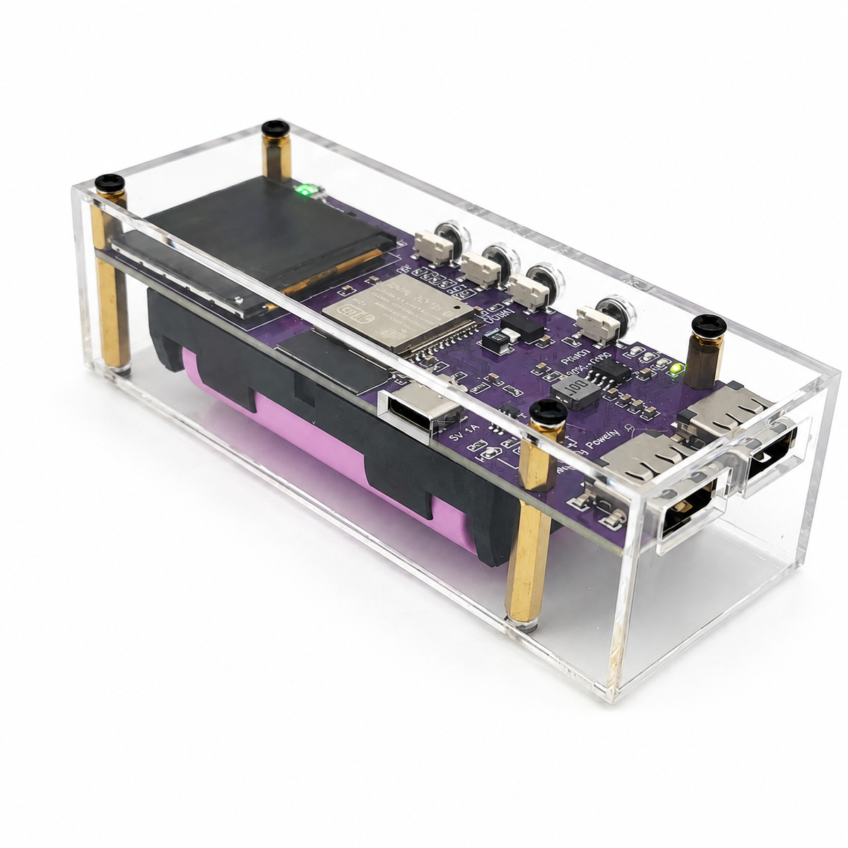 DSTIKE Deauther32 Power Bank — ESP32-C5 Dual-Band Power Bank KIT