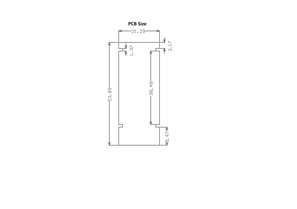 Portable USB Dongle Enclosure Kit for Seeed Studio XIAO Series (Type-C to USB-A)
