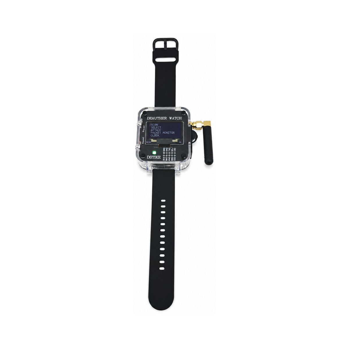 DSTIKE Deauther Watch Y II  — ESP8266 Wi-Fi Testing Tool