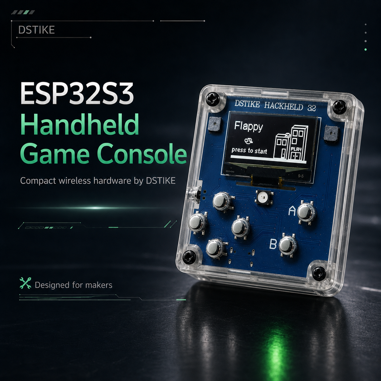 DSTIKE ESP32-S3 Handheld Game Console