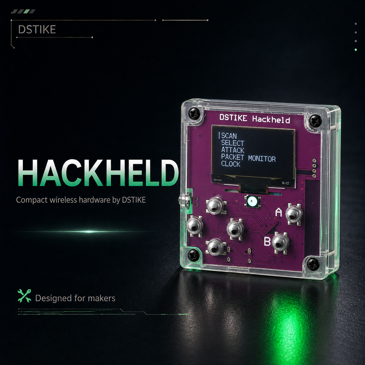 DSTIKE HACKHELD — ESP8266 Handheld