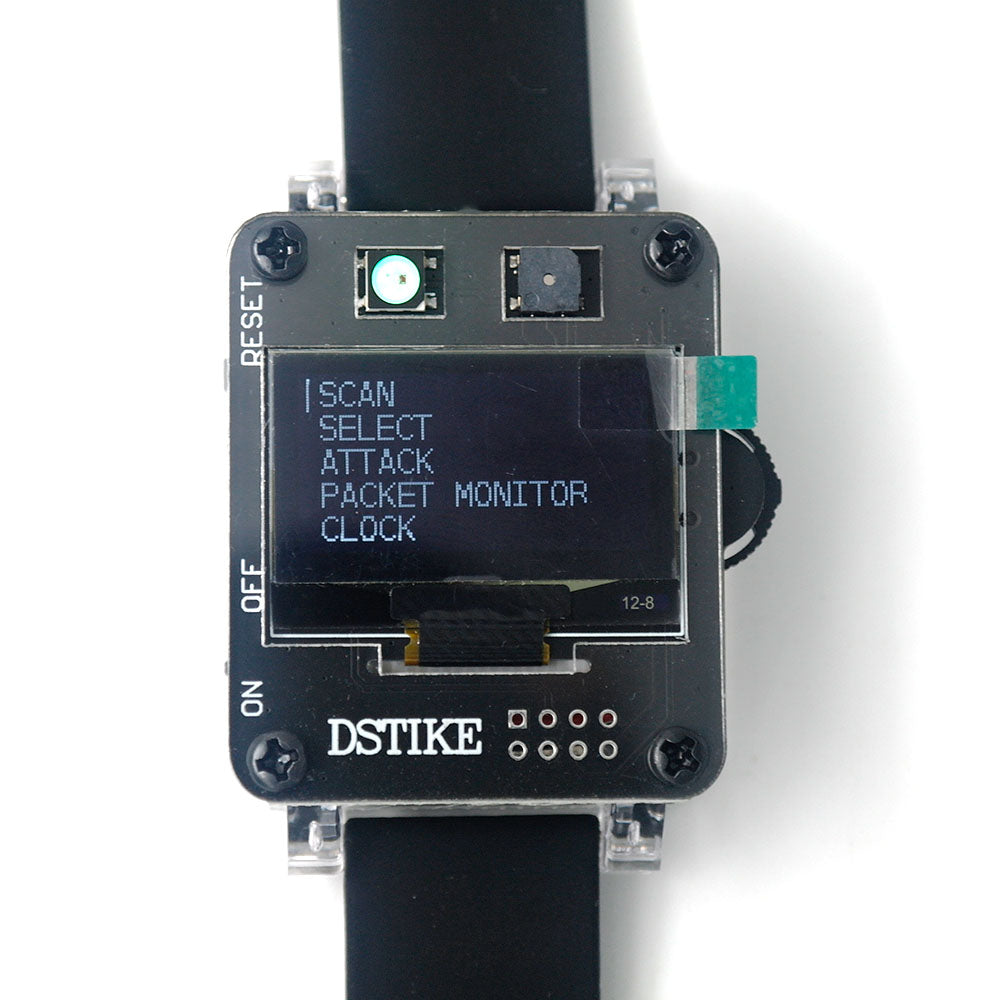 Amdohai DSTIKE Watch DevKit Wearable ESP32 Development Board with Wristband  TFT and OLED Version Optional